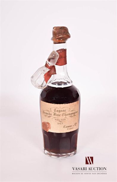 null 1 demie	Cognac Grande Fine Champagne Extra Vieille mise Camus & Cie		1893
	Carafe...