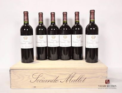 null 6 bouteilles	Château SOCIANDO MALLET	Haut Médoc	2007
	Présentation et niveau,...