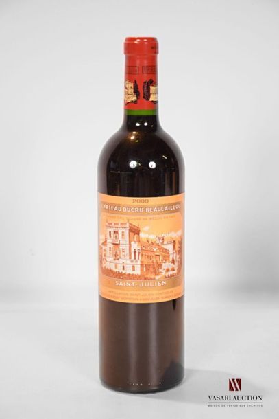 null 1 bouteille	Château DUCRU BEAUCAILLOU	St Julien GCC	2000
	Et. excellente. N...