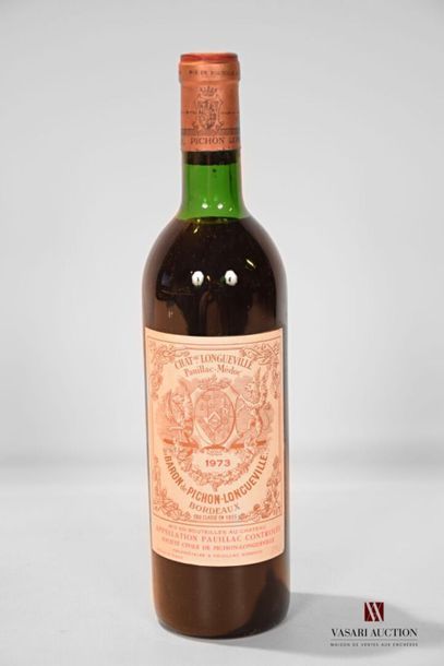 null 1 bouteille	Château PICHON LONGUEVILLE	Pauillac GCC	1973
	Et. à peine tachée....