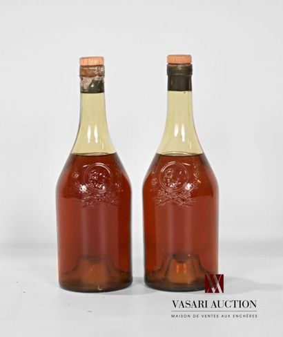 null 2 bouteilles	Cognac Napoléon GRAND EMPEREUR supposées Réserve Roi de Rome		
	Et....