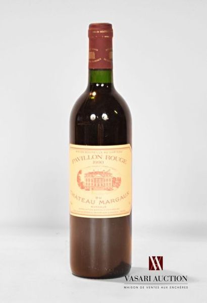 null 1 bouteille	PAVILLON ROUGE du Château MARGAUX	Margaux	1990
	Et. impeccable....