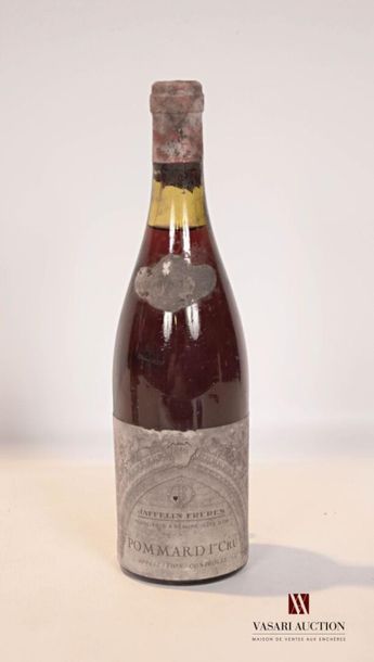 null 1 bouteille	POMMARD 1er Cru mise Jaffelin Frères nég.		1947
	Et. fanée et taché(collerette...