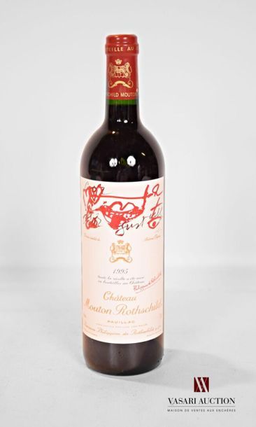 null 1 bouteille	CH. MOUTON ROTHSCHILD	Pauillac 1er GCC	1995
	Et. Antoni Tàpies....