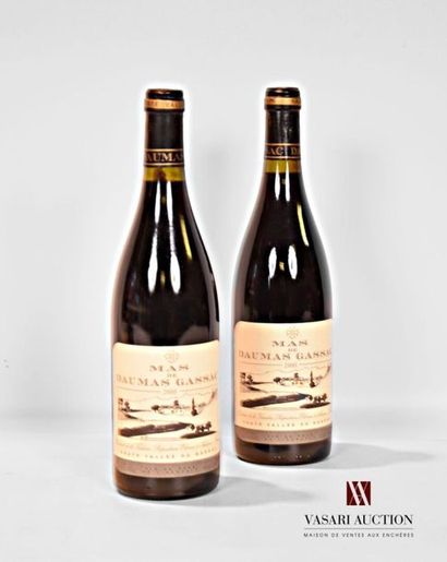 null 2 bouteilles	MAS DE DAUMAS GASSAC VDP Hérault		2000
	Et. légèrement tachées....