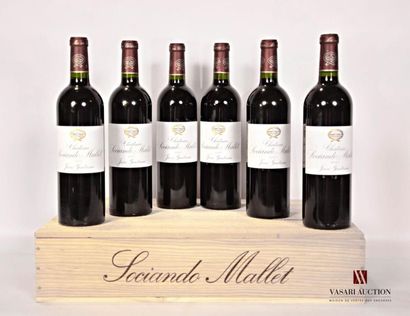 null 6 bouteilles	CH. SOCIANDO MALLET	Haut Médoc	2007
	Présentation et niveau, impeccables....
