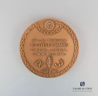 null Médaille en bronze présentant Joannis Corneloup sur l'avers et gravé sur le...