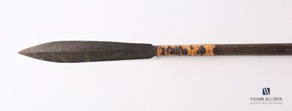 null ETHIOPIE 
Lance en métal et bois
Long. : 183 cm