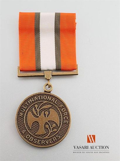 null National Observer Force Medal in Sinai, Multinational force & observers, united...