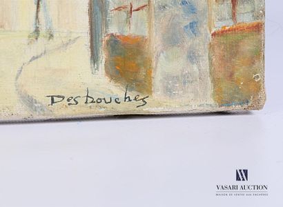 null DESBOUCHES (XXème siècle)
Vue de Montmartre
Huile sur toile
Signée en bas à...