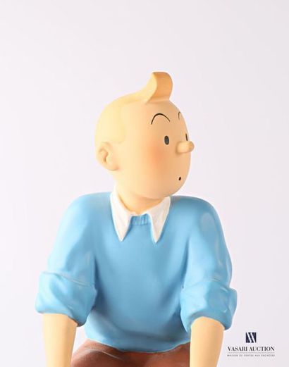 null LEBLON-DELIENNE - HERGÉ / TINTIN
Ref : 45 Painted resin
subject featuring Tintin...
