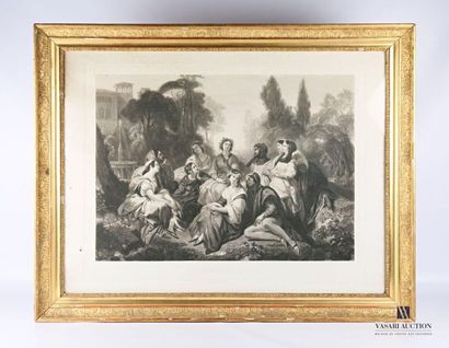 null WINTERHALTER Franz Xaver (1805-1873), d'après - GIRARD (graveur) - CHARDON JEUNE...