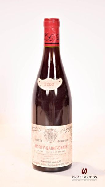 null 1 bottleMOREY St DENIS 1er Cru Clos des Ormes mise D. Laurent2000Et
. faded...