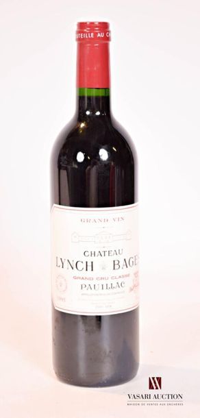 1 bouteille	Château LYNCH BAGES	Pauillac...