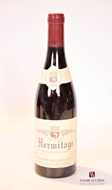 null 1 bottleHERMITAGE put Domaine JL. Chave Prop.2000Et
. a little stained. N: ...