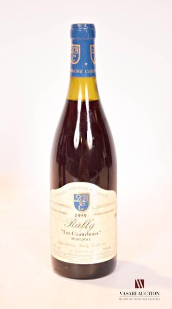 null 1 bouteille	RULLY Les Chauchoux mise Dom. Ch. Belleville Prop.		1999
	Et. fanée,...