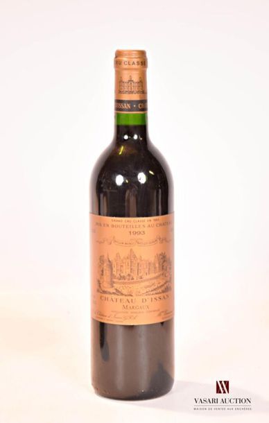 null 1 bouteille	Château D'ISSAN	Margaux GCC	1993
	Présentation et niveau, impec...