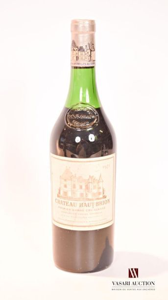 null 1 bouteille	Château HAUT BRION	Graves 1er GCC	1971
	Et. un peu fanée et tachée....
