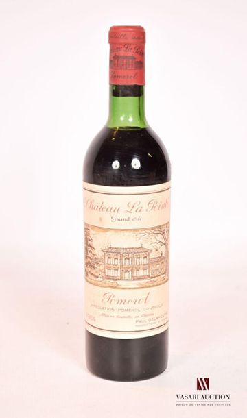 null 1 bouteille	Château LA POINTE	Pomerol	1964
	Et. un peu fanée et un peu tachée....