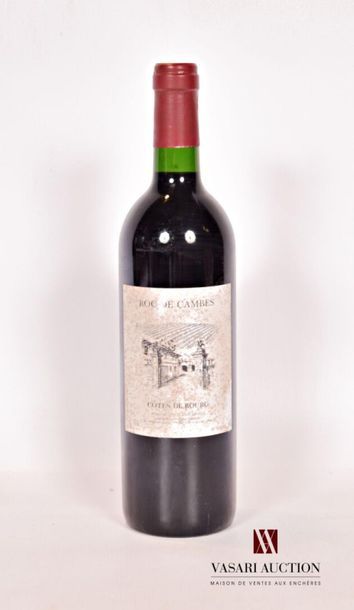 null 1 bouteille	ROC DE CAMBES	Côtes de Bourg	1995
	Et. un peu usée et très tachée....