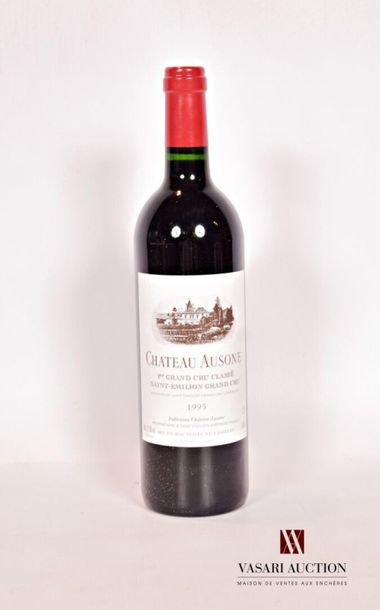 null 1 bouteille	Château AUSONE	St Emilion 1er GCC	1995
	Présentation et niveau,...