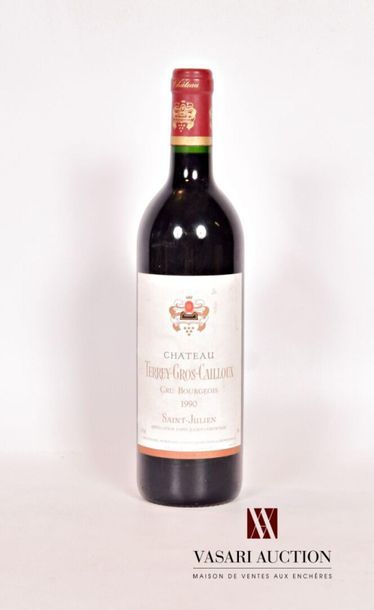 null 1 bottleChâteau TERREY GROS CAILLOUSt Julien CB1990
And. slightly stained, 2...