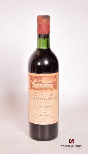 null 1 bouteille	Château FOMBRAUGE	St Emilion GC	1961
	Et. un peu fanée et tachée....