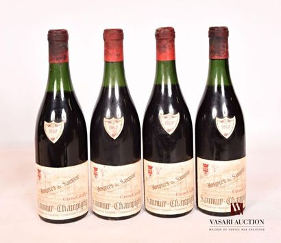null 4 bouteilles	SAUMUR CHAMPIGNY Hospices de Saumur mise Clos Cristal - 		1967
	Et....