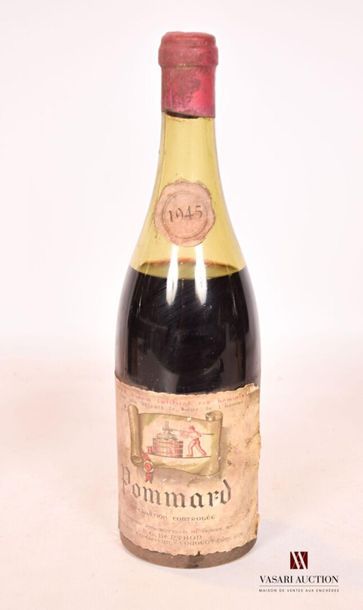 null 1 bouteille	POMMARD mise Berthon nég.		1945
	Et. fanée et tachée. N : 8,5 c...