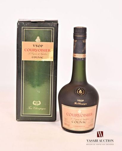 null 1 bouteille	Cognac Fine Champagne VSOP COURVOISIER		
	35 cl - 40°. Présentation...