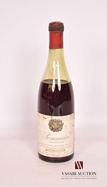 null 1 bottlePOMMARD bottle put Pierre CharletMill?
And. stained. Missing collar....
