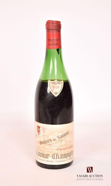 null 1 bottleSAUMUR CHAMPIGNY Hospices de Saumur mise Clos Cristal 1969
And. a little...