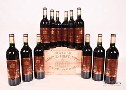 null 12 bouteilles	Château LAROSE TRINTAUDON	Haut Médoc CB	1997
	Présentation et...