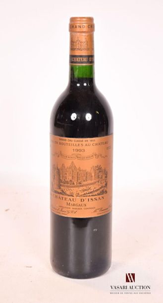null 1 bouteille	Château d'ISSAN	Margaux GCC	1993
	Et. bonne. N : mi/bas goulot....