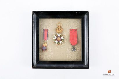 null Légion d'Honneur, étoile argent du 1er type, réduction 13 mm, pointes non pommetées,...