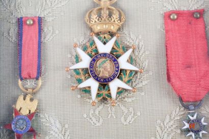 null Légion d'Honneur, étoile argent du 1er type, réduction 13 mm, pointes non pommetées,...