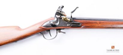 null Regulation rifle type an IV revolutionary, flintlock lock with flat body, 155...