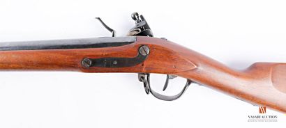 null Regulation rifle type an IV revolutionary, flintlock lock with flat body, 155...