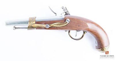 null Pistolet modèle an 13, platine à silex signée M. Imp. de St Etienne, superbe...
