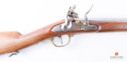 null Hussar snap hook type 1786/year 9, flintlock lock 140 mm, barrel in its length,...