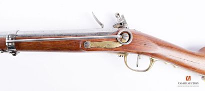 null Hussar snap hook type 1786/year 9, flintlock lock 140 mm, barrel in its length,...