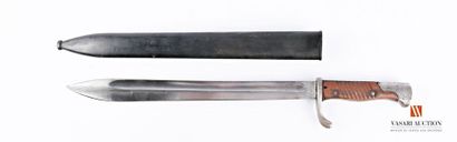 null Baïonnette Mauser modèle 98/05 neuer art, poignée à plaquettes bois (fêle) et...