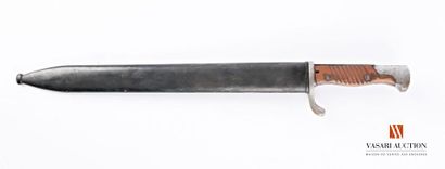 null Baïonnette Mauser modèle 98/05 neuer art, poignée à plaquettes bois (fêle) et...
