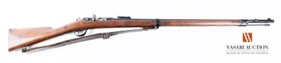 null Regulation rifle model 1866-74 M80, case well marked "Manufacture d'armes St...