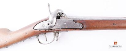 null Regulation rifle model 1822 T bis, flintlock lock transformed percussion 160...