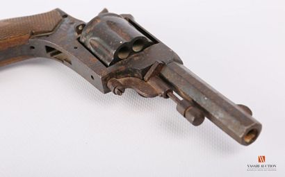 null Revolver " pour officier ", canon octogonal, barillet à sept chambre, bâti marqué...