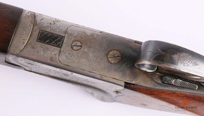 null Fusil MERKEL frères SUHL modèle 201 E calibre 12-70, mono détente, sélecteur...