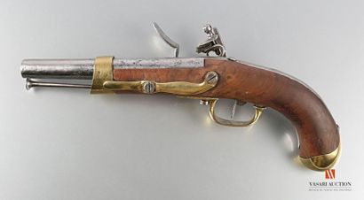null Pistolet de cavalerie modèle AN13, canon de 20 cm, daté 1812 au tonnerre, queue...
