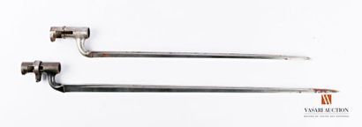null British bayonet Mle 1876 for .303 Martini Henri rifle, Egyptian markings, 75...