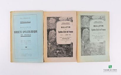 null [SPELEOLOGY]
Spelunca, bulletin of the Spéléo-Club de France (Montpellier headquarters)....